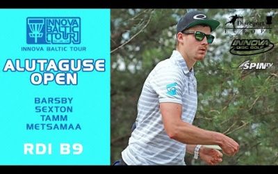 Innova Baltic Tour 2019, Alutaguse Open Round 1, Back 9 (Barsby, Sexton, Tamm, Metsamaa)
