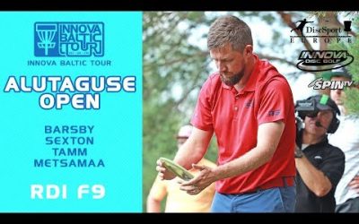 Innova Baltic Tour 2019, Alutaguse Open Round 1, Front 9 (Barsby, Sexton, Tamm, Metsamaa)