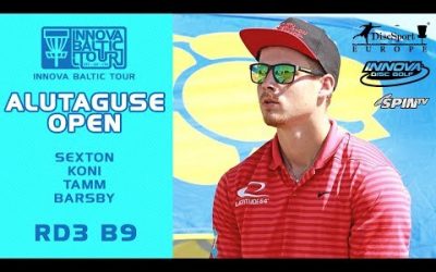 Innova Baltic Tour 2019, Alutaguse Open, Final Round, Back 9 (Sexton, Koni, Tamm, Barsby)