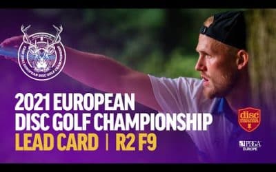 2021 European Disc Golf Championship | Round 2, Front 9 | Lizotte, Tetzel, Berg, Knápek