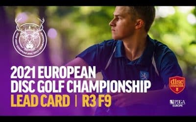 2021 European Disc Golf Championship | Round 3, Front 9 | Anttila, Lizotte, Berg, Carlsson