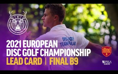 2021 European Disc Golf Championship | Final Round, Back 9 | Anttila, Carlsson, Heinänen, Semerád