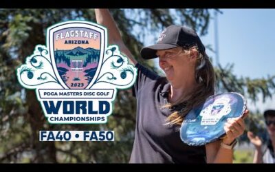 2023 PDGA Masters Worlds Championships • Jamie Williams • FA40 • Margaret Patterson • FA50