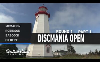 2023 Discmania Open – Round 1 Part 1 McMahon, Robinson, Babcock, Gilbert
