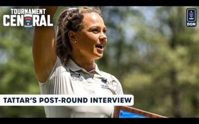 Tattar Earns Second Win of 2024 || Tournament Central on Disc Golf Network
