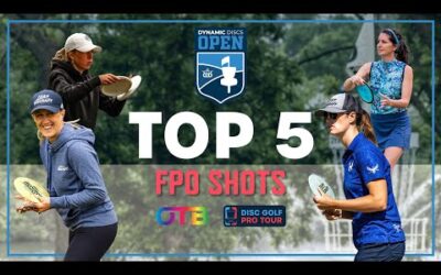 The Top 5 FPO Shots from the Dynamic Discs Open, presented by OTB (2024)