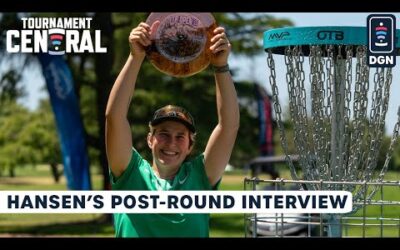 Ella Hansen Claims First Elite Victory || Tournament Central on Disc Golf Network