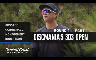 2024 Discmania’s 303 Open – Round 1 Part 1 – Gossage, Carmichael, Montgomery, Robertson