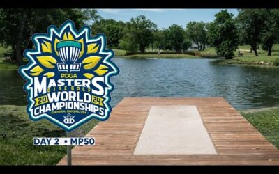 2024 PDGA Pro & Am Masters World Championships • Round 2 • MP50 Pool • Footage/Recap Champs Landing