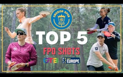The Top 5 FPO Shots from the Swedish Open, presented by OTB (2024)
