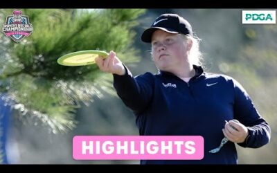 Round 1 Highlights, FPO | 2024 Throw Pink Women’s Disc Golf Championship