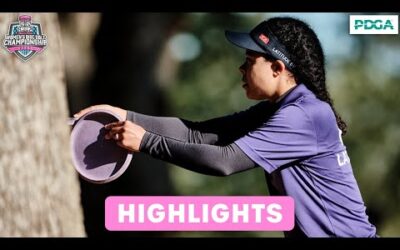 Round 2 Highlights | 2024 Throw Pink Women’s Disc Golf Championship