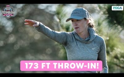 173′ Throw-in from Holly Finley | 2024 Throw Pink