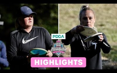 Round 3 Highlights | 2024 Throw Pink Women’s Disc Golf Championship