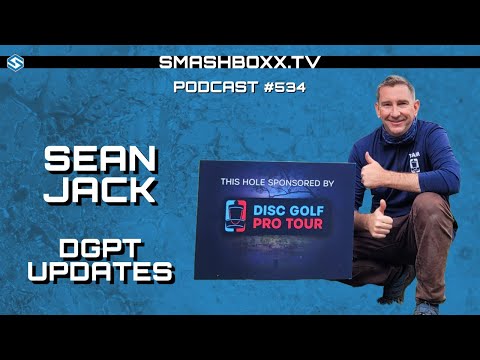 Sean Jack of the Disc Golf Pro Tour – SmashBoxxTV Podcast #534