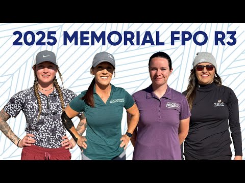 2025 Memorial • FPO Lead Card • Round 3 • Jen Allen • Violet Main • Chandler Reigh • Nathalie Ortiz