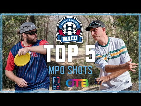 Jake Monn TIES COURSE RECORD! | OTB’s Top 5 MPO Shots | 2025 Prodigy Presents WACO