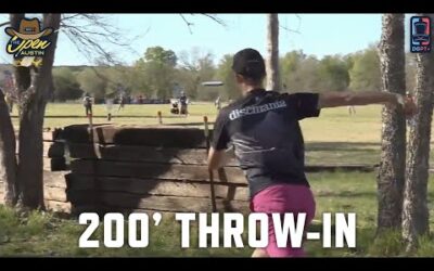 200′ EAGLE THROW-IN from Kyle Klein | 2025 MVP’s Open at Austin presented by Flight Factory