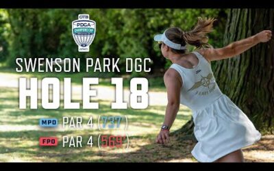 EPIC DRIVES AT SWENSON PARK! LIVE FROM THE PDGA CHAMPIONS CUP