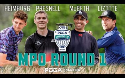 Round 1, MPO | 2025 PDGA Champions Cup by OTB & MVP Disc Sports