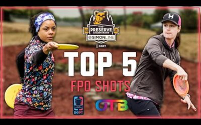 INCHES from an Ace! | OTB’s Top 5 FPO Shots | 2025 The Preserve Championship presented by Simon Line