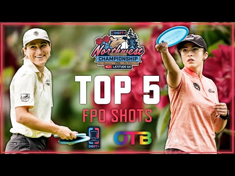 AMAZING Reaction to First Tour Ace! | OTB’s Top 5 FPO Shots | 2025 Northwest Disc Golf Championship