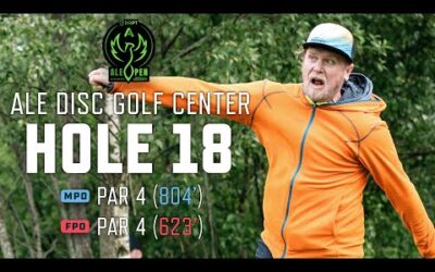 HOLE 18 LIVE FROM THE ALE DISC GOLF CENTER! ALE OPEN LIVESTREAM