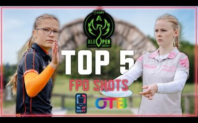 A Tree-Direction into the BULLSEYE?! | OTB’s Top 5 FPO Shots | 2025 Ale Open presented by Discraft