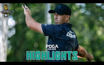 Round 3 Highlights, MPO | 2025 European Disc Golf Festival