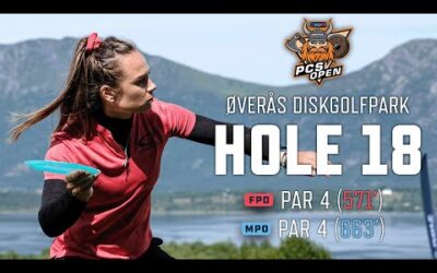 WATCH HOLE 18 LIVE AT ØVERÅS DISKGOLFPARK IN NORWAY! PCS OPEN LIVESTREAM