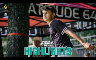 Round 1 Highlights, MPO | 2025 European Disc Golf Festival