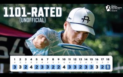 Every Shot from Isaac Robinson’s -15 Round 2 | 2025 European Disc Golf Festival