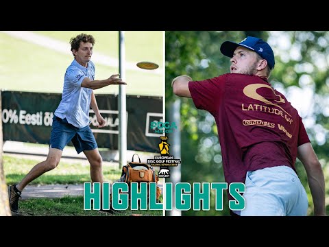 Round 2 Highlights, MPO | 2025 European Disc Golf Festival