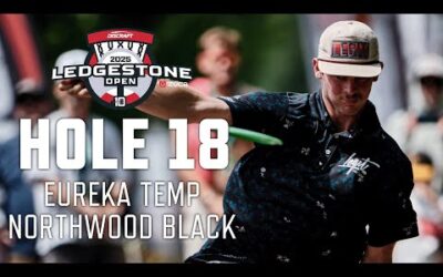 WATCH HOLE 18 LIVE AT THE DISCRAFT LEDGESTONE OPEN