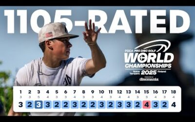 Anthony Barela shoots -15 (COURSE RECORD) Round 4 | 2025 PDGA World Championships