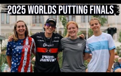 2025 PDGA Worlds • FPO Putting Fnls • Cadence Burge • Kat Mertsch • Ella Hansen • Kristýna Jurčíková
