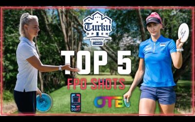Near ACE off a Tree?! | OTB’s Top 5 FPO Shots | 2025 Turku Open powered by Prodigy