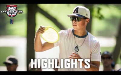 Round 1 Highlights, MPO | 2025 Discraft Ledgestone Open presented by ZÜCA