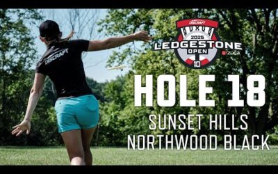 WATCH HOLE 18 LIVE AT THE DISCRAFT LEDGESTONE OPEN