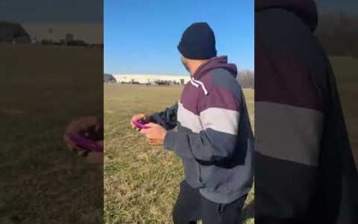 Throwing overstable discs into extreme headwind