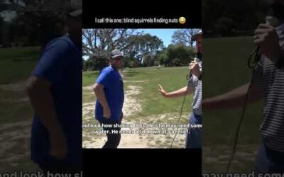 The amazing thing about disc golf is that if you throw enough chumps at a problem, randomly you