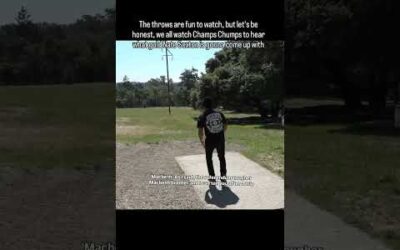 Highlight throws are fun to watch, but we all come to hear what is gonna say because it’s always