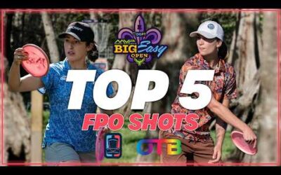 135′ Throw-In absolutely SNIPED! | OTB’s Top 5 FPO Shots | 2026 MVP Big Easy Open