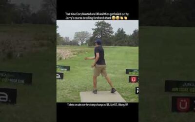 An OB drive followed by a course breaking forehand shank 😂👏 Nate breaks it all down per the usual