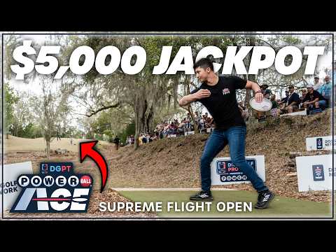 Powerball Ace Throw-Off | $5,000 JACKPOT | 2026 Discraft’s Supreme Flight Open