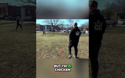 Jackie Trying to Distract Bobby with Chicken Walk?