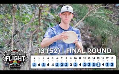 Gannon Buhr storms the podium with -13 final round | 2026 Discraft’s Supreme Flight Open