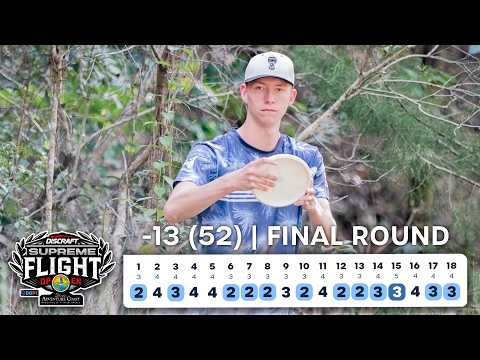 Gannon Buhr storms the podium with -13 final round | 2026 Discraft’s Supreme Flight Open