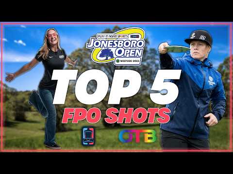FROM THE DROP ZONE! | OTB’s Top 5 FPO Shots | 2026 Jonesboro Open