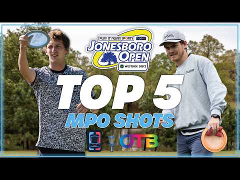 OVER THE TOP for Eagle?!? | OTB’s Top 5 MPO Shots | 2026 Jonesboro Open